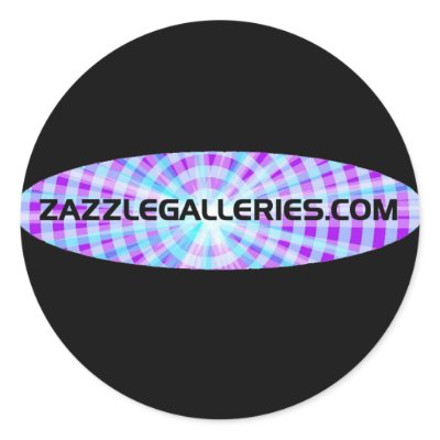 zoom sticker - by ZazzleGalleries