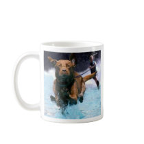 Zoomin' Dogs Coffee Cup mugs by Satori42 Zoomin' Dogs Coffee Cup mugs