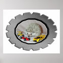 Zoomin' Hedgehog posters