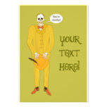 Zoot Suit Skeleton Invitation