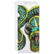 Zoram Dragon Personalized Rack Card