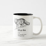 ZORRO PLATEADO TAZA