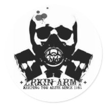 ZRK ARMY SM Keep stickers
