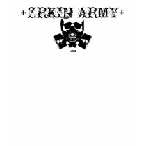 ZRKIN ARMY classkull +Z  A+ t-shirts