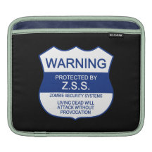 ZSS (Zombie Security Systems) Sleeve For iPads