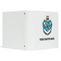 ZTA Crest Color 3 Ring Binders