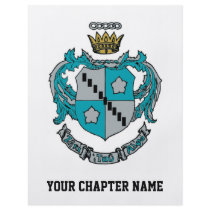 ZTA Crest Color Custom Flyer