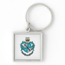 ZTA Crest Color Keychain