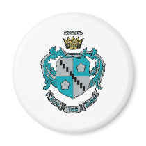 ZTA Crest Color Fridge Magnet