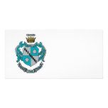 ZTA Crest Color Customized Photo Card