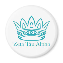 ZTA Crown with ZTA Fridge Magnet