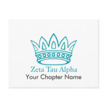 ZTA Crown with ZTA Postcards