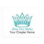 ZTA Crown with ZTA Postcards