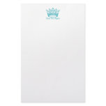ZTA Crown with ZTA Personalized Stationery