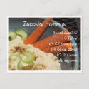 Zucchini Hummus zazzle_postcard