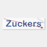 Zuckers IPO FB Crash Bumper Stickers