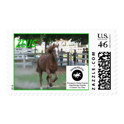 ZUES commemorative stamp by HorseAbility