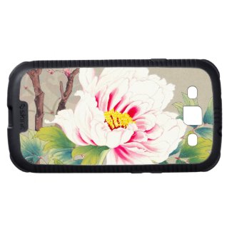 Zuigetsu Ikeda Pink Camellia japanese flower art Samsung Galaxy S3 Case