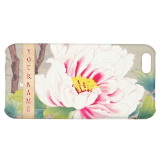 Zuigetsu Ikeda Pink Camellia japanese flower art Cover For iPhone 5C