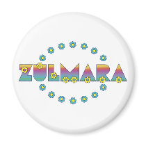 Zulmara de Flores Arco Iris magnets by Sensato Zulmara de Flores Arco Iris magnets