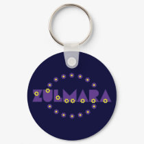 Zulmara de Flores Purpura keychains by Sensato Zulmara de Flores Purpura keychains