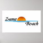 Zuma Beach Print