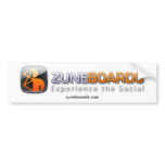 ZuneBoards Bumper Sticker