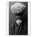 Zuni Girl with Jar card