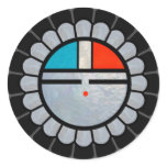 Zuni Sun Face stickers