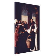 Zurbaran de Francisco - misericordia de Fra Martin Lona Envuelta Para Galerias