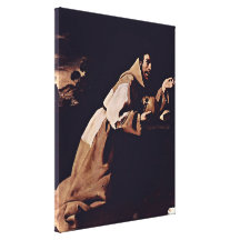 Zurbaran de Francisco - penitent St Francis Lona Envuelta Para Galerías