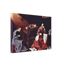 Zurbaran de Francisco - reflexión de Jesús Impresiones En Lona Estiradas