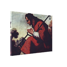 Zurbaran de Francisco - San Lorenzo Impresión En Lienzo Estirada