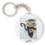 Zuri Anime Leopard Cat LaFF! Keychains