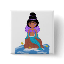 Zuri the Merfaery Button