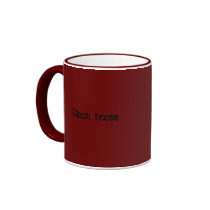 zwart paard, Black horse Coffee Mug