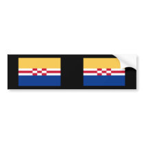 Zwartewaterland, Netherlands bumper stickers by bestflag Zwartewaterland, Netherlands bumper stickers