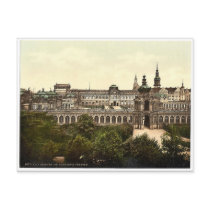 Zwinger and the Theatre, Altstadt, Dresden, Saxony Postcards