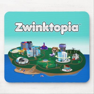 Zwinktopia Mousepad by Zwinky