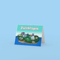 Zwinktopia Note Card