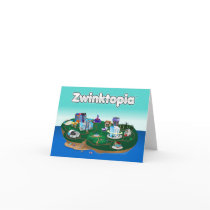 Zwinktopia Note Card