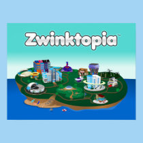 Zwinktopia Poster posters
