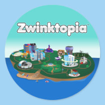 Zwinktopia Stickers stickers