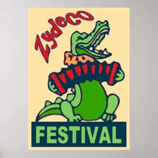 Zydeco Festival print