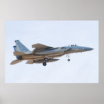 ZZ AF 81 0042 F-15C Eagle Approach Print