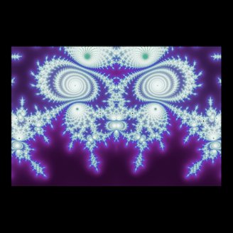 ZZiegler High Resolution Fractal Poster 1st Series