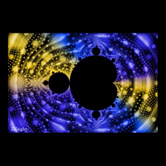 ZZiegler High Resolution Fractal Poster 1st Series
