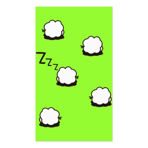 ZZZ BUSINESS CARD TEMPLATES (back side)