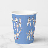 태권도 Taekwondo Korean Martial Art Paper Cups | Zazzle