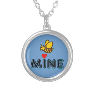 °•Ƹ̵̡Ӝ̵̨̄Ʒ♥Bee Mine Romantic Necklace♥Ƹ̵̡Ӝ̵̨̄Ʒ•° Silver Plated Necklace